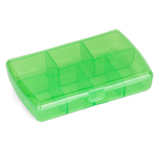 Kleine doorschijnende tabletdoos